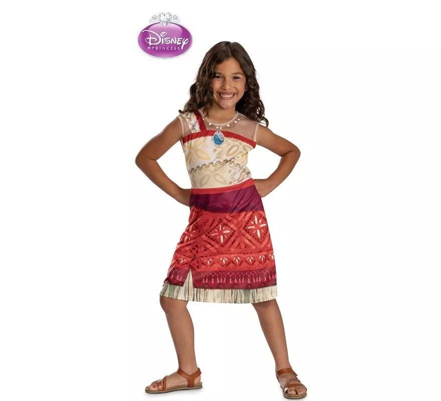 Translation missing: es.Disfraz de Vaiana II Moana Basic para niña