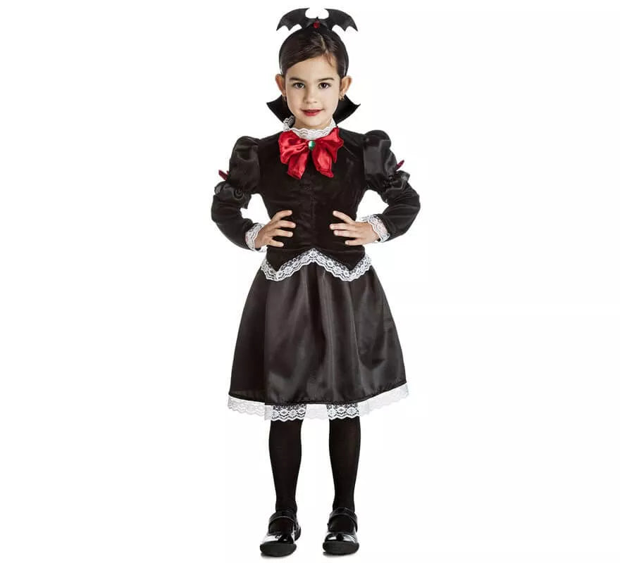 Translation missing: es.Disfraz de Vampira Gótica oscura para niña