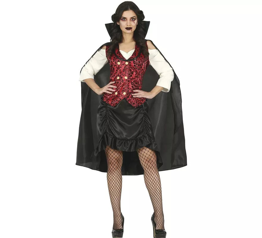 Translation missing: es.Disfraz de Vampiresa Antigua con falda para mujer