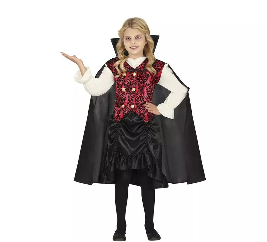 Translation missing: es.Disfraz de Vampiresa Clásica para niña