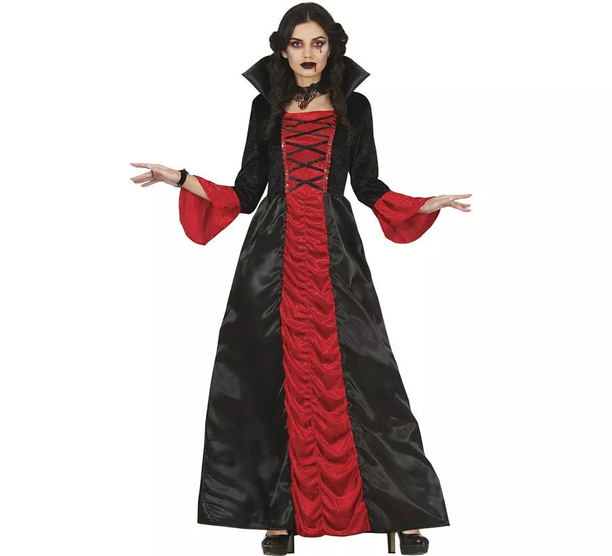 Translation missing: es.Disfraz de Vampiresa Clásica Roja para mujer