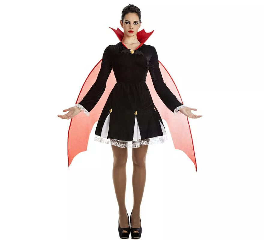 Translation missing: es.Disfraz de Vampiresa con Alas para mujer