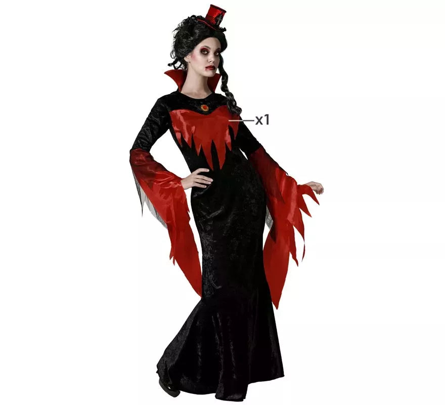 Translation missing: es.Disfraz de Vampiresa Elegante para mujer