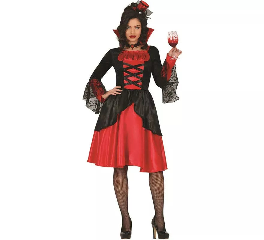 Disfraz de Vampiresa Elegante para mujer