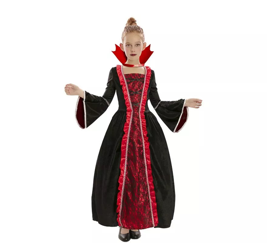 Translation missing: es.Disfraz de Vampiresa Elegante para niña