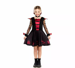 Disfraz de Vampiresa Elegante para niña
