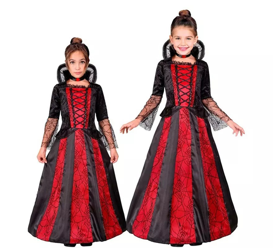 Disfraz de Vampiresa Elegante para niña