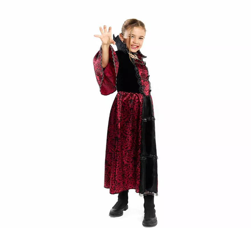 Translation missing: es.Disfraz de Vampiresa Gótica para niña