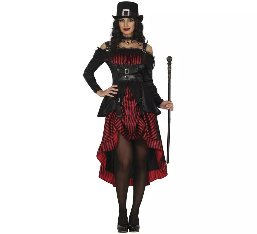 Translation missing: es.Disfraz de Vampiresa Gótica Steampunk para mujer