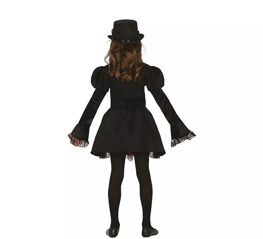 Translation missing: es.Disfraz de Vampiresa Gótica Steampunk para niña