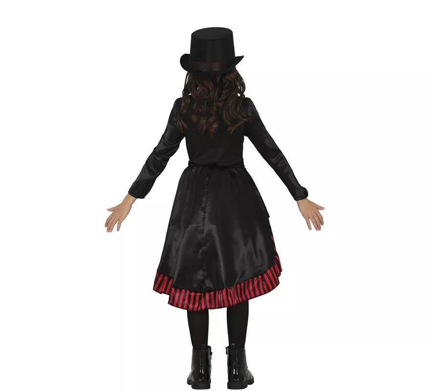 Translation missing: es.Disfraz de Vampiresa Gótica Steampunk para niña