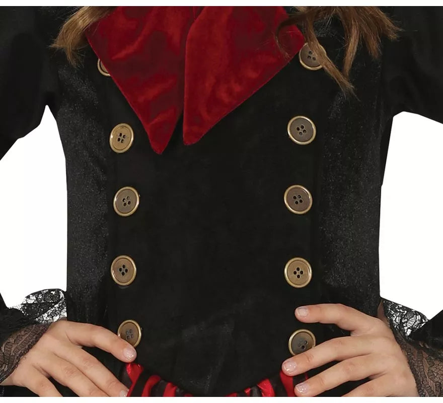 Disfraz de Vampiresa Gótica Steampunk para niña