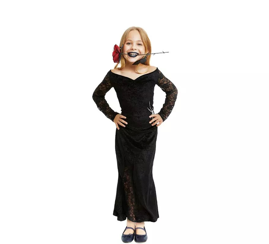 Translation missing: es.Disfraz de Vampiresa Madre Tenebrosa para niña