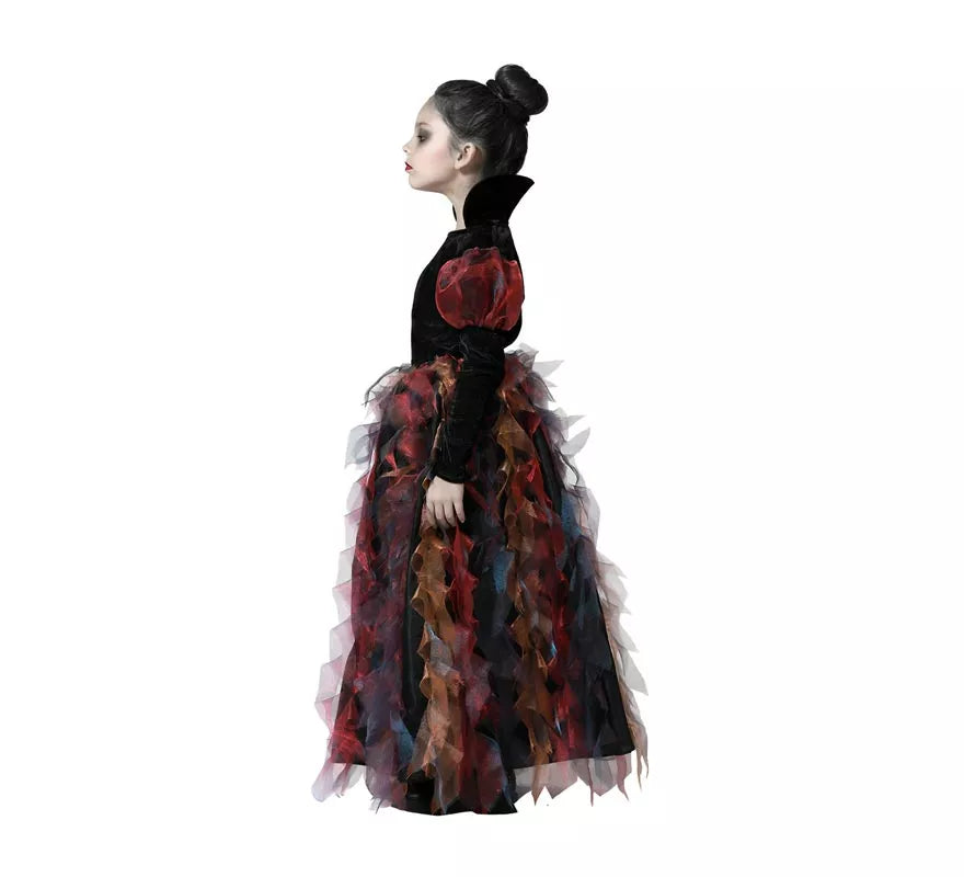 Disfraz de Vampiresa Multicolor para niña