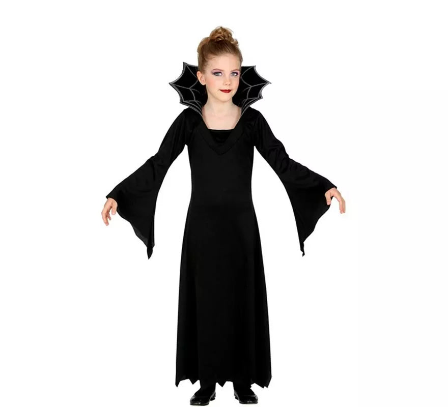 Translation missing: es.Disfraz de Vampiresa negro para niña