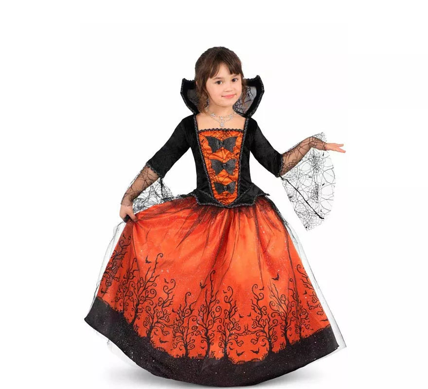 Translation missing: es.Disfraz de Vampiresa Reina de Halloween para niña