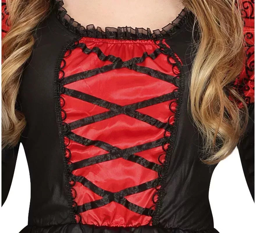 Disfraz de Vampiresa Roja para mujer
