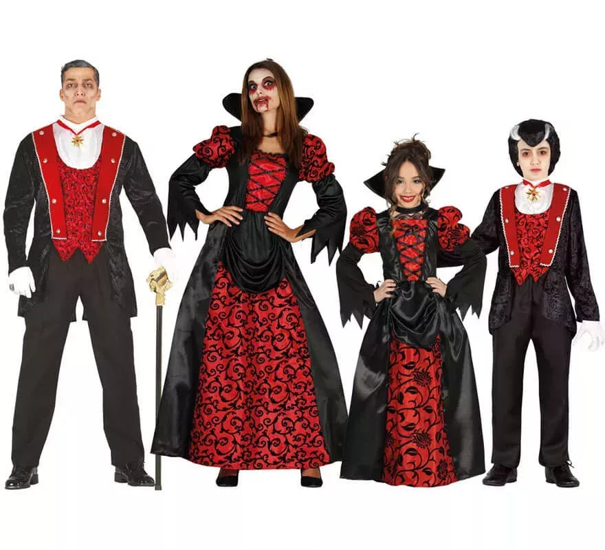 Translation missing: es.Disfraz de Vampiresa Roja para mujer