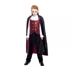 Disfraz de Vampiro Clásico Capa larga para niño