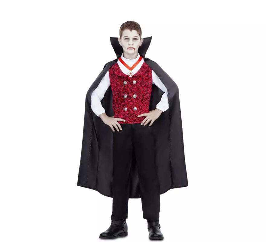 Translation missing: es.Disfraz de Vampiro Clásico para niño