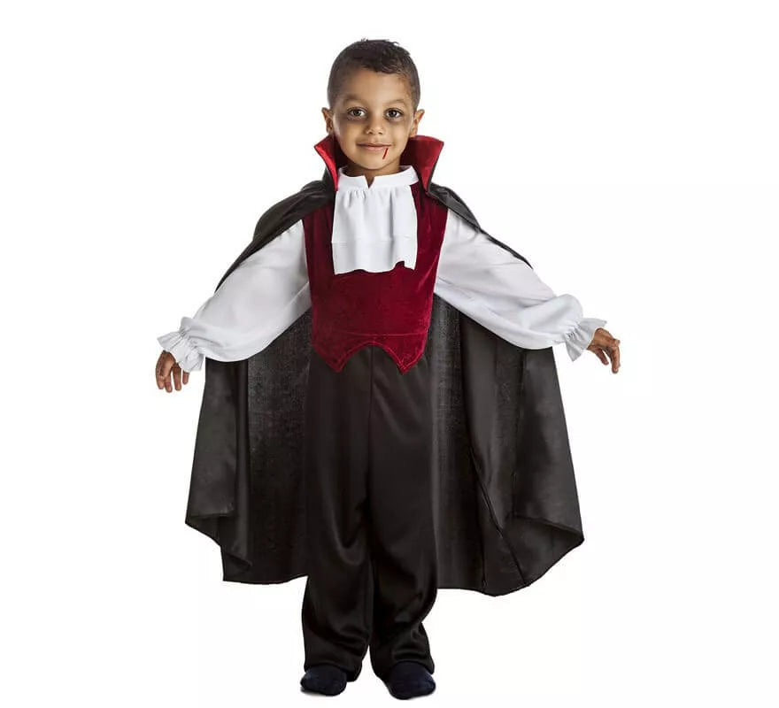 Translation missing: es.Disfraz de Vampiro con chorrera para niño