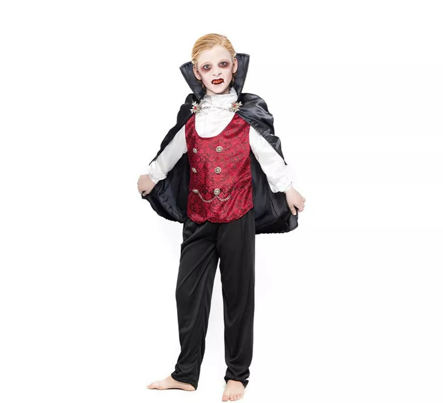 Translation missing: es.Disfraz de Vampiro Cruz Gótico para niño