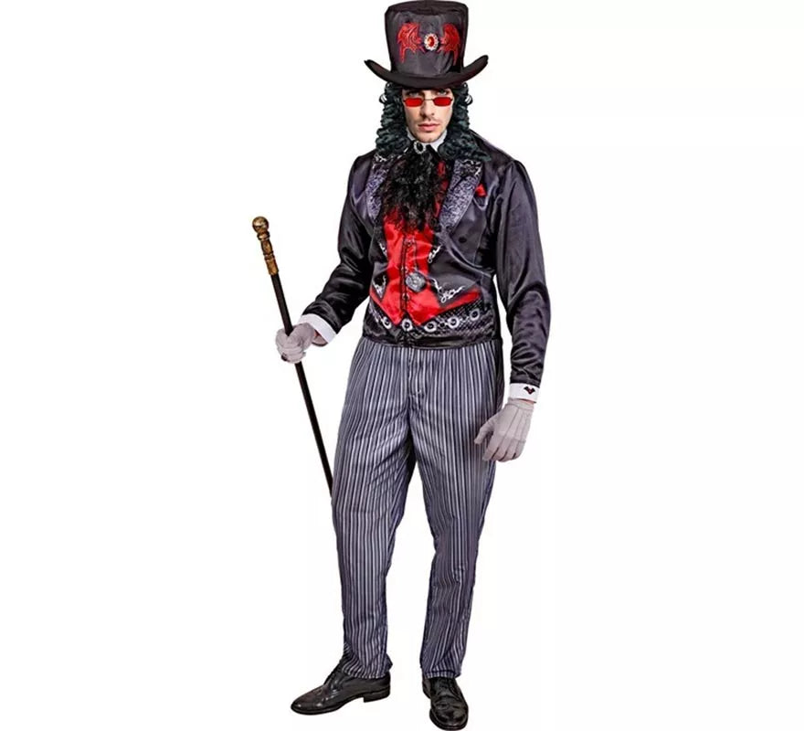 Translation missing: es.Disfraz de Vampiro de Época para hombre