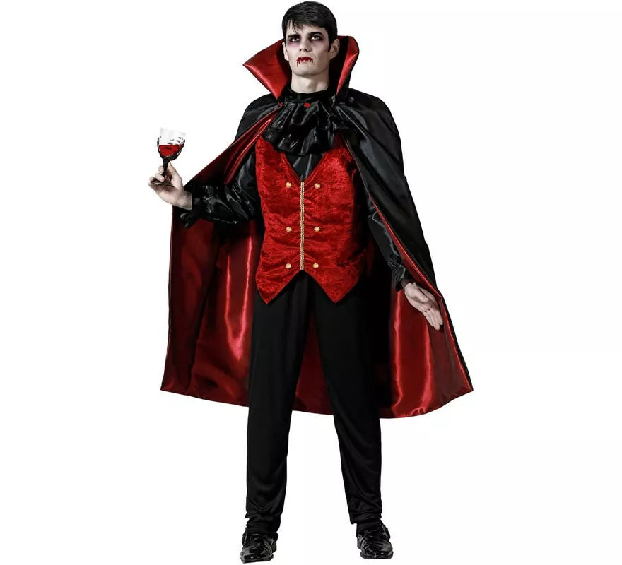 Translation missing: es.Disfraz de Vampiro Drácula para hombre