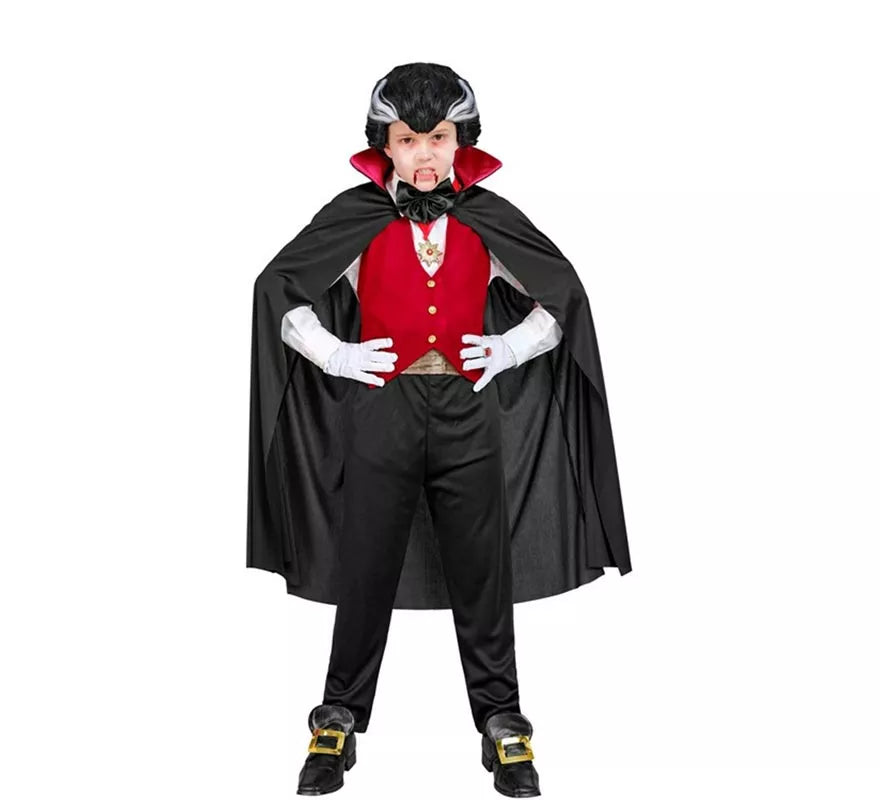 Disfraz de Vampiro Drácula para niño