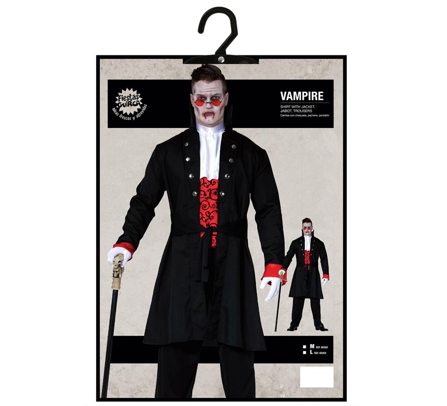 Translation missing: es.Disfraz de Vampiro Elegante para hombre