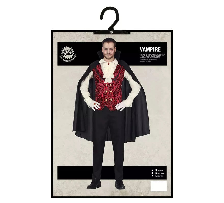 Translation missing: es.Disfraz de Vampiro Elegante para hombre