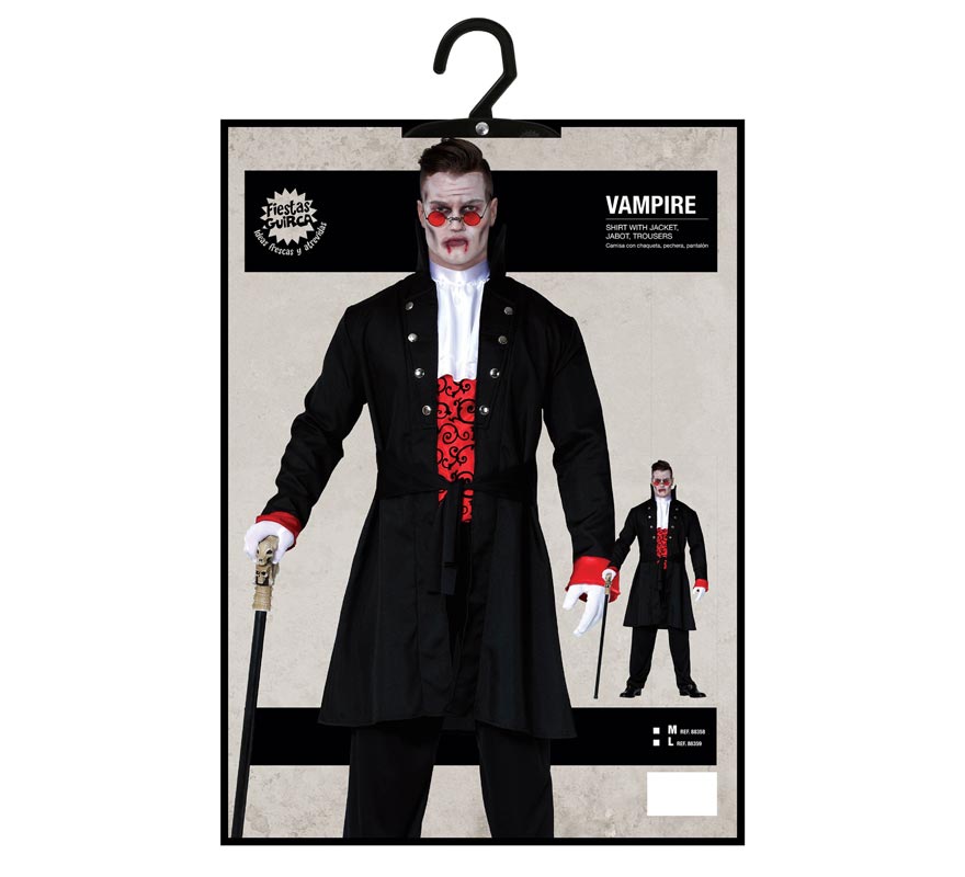 Translation missing: es.Disfraz de Vampiro Elegante para hombre