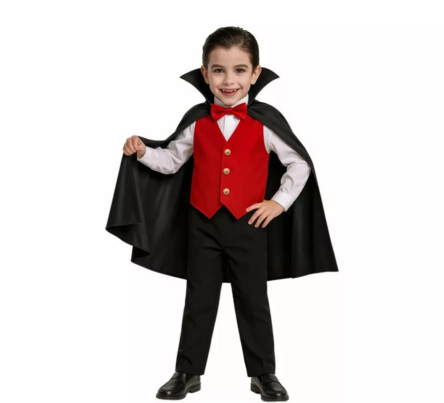 Translation missing: es.Disfraz de Vampiro Elegante para niño