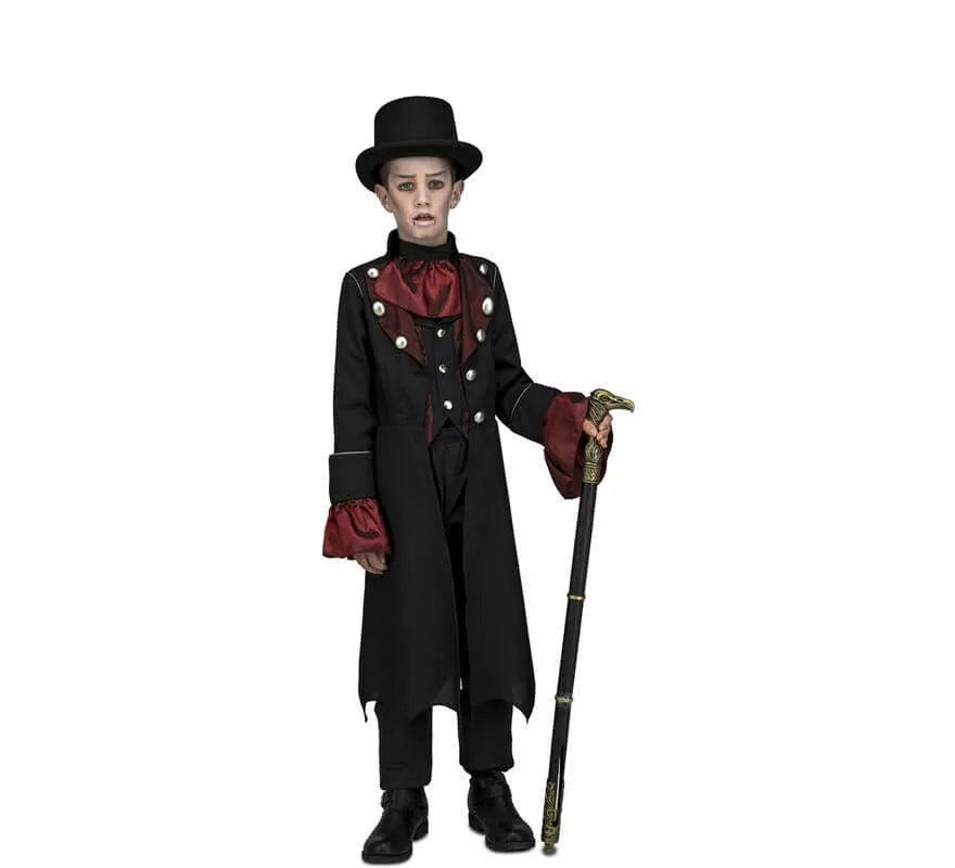 Translation missing: es.Disfraz de Vampiro Gótico para niño