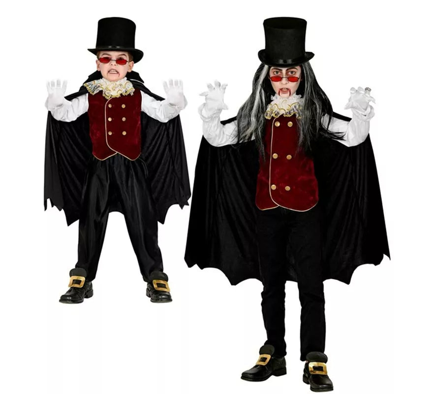 Translation missing: es.Disfraz de Vampiro Gótico para niño