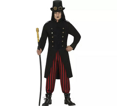 Disfraz de Vampiro Gótico Steampunk para hombre