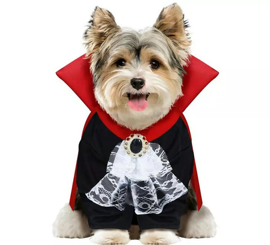 Translation missing: es.Disfraz de Vampiro Wooferatu para perro