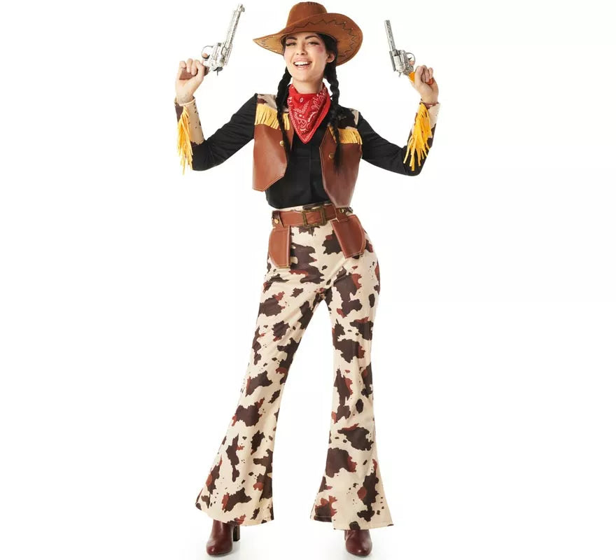 Translation missing: es.Disfraz de Vaquera Cowgirl para mujer