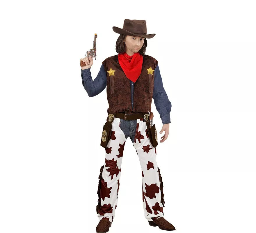Translation missing: es.Disfraz de Vaquero con bandana para niño y adolescente