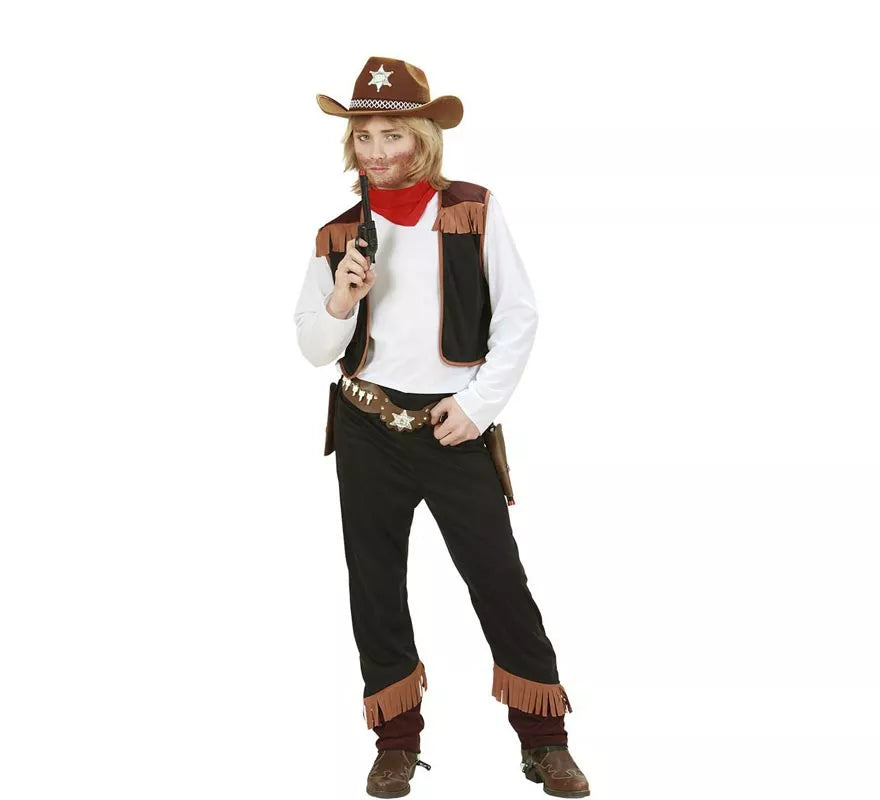 Translation missing: es.Disfraz de Vaquero con Chaleco para niño y adolescentes