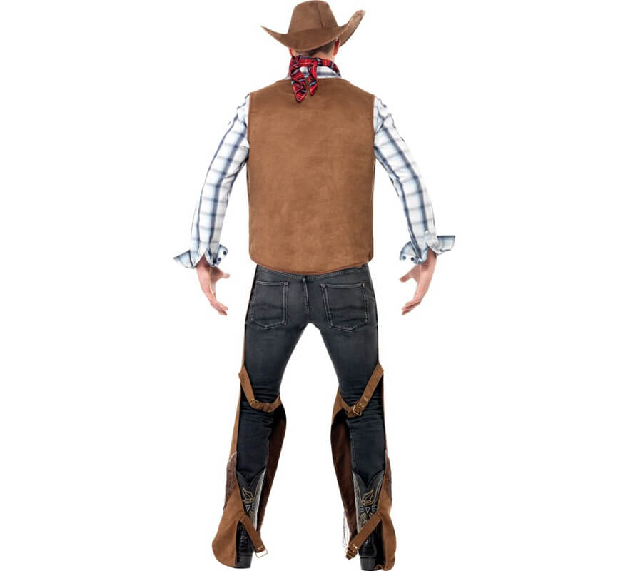 Translation missing: es.Disfraz de Vaquero con Flecos para hombre