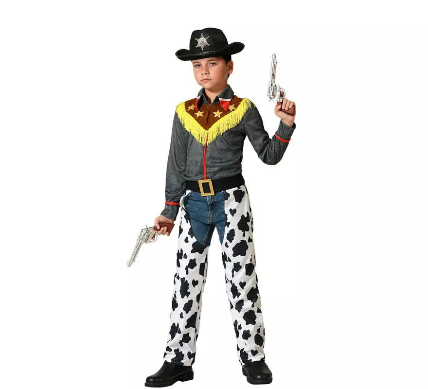 Translation missing: es.Disfraz de Vaquero con flecos para niños