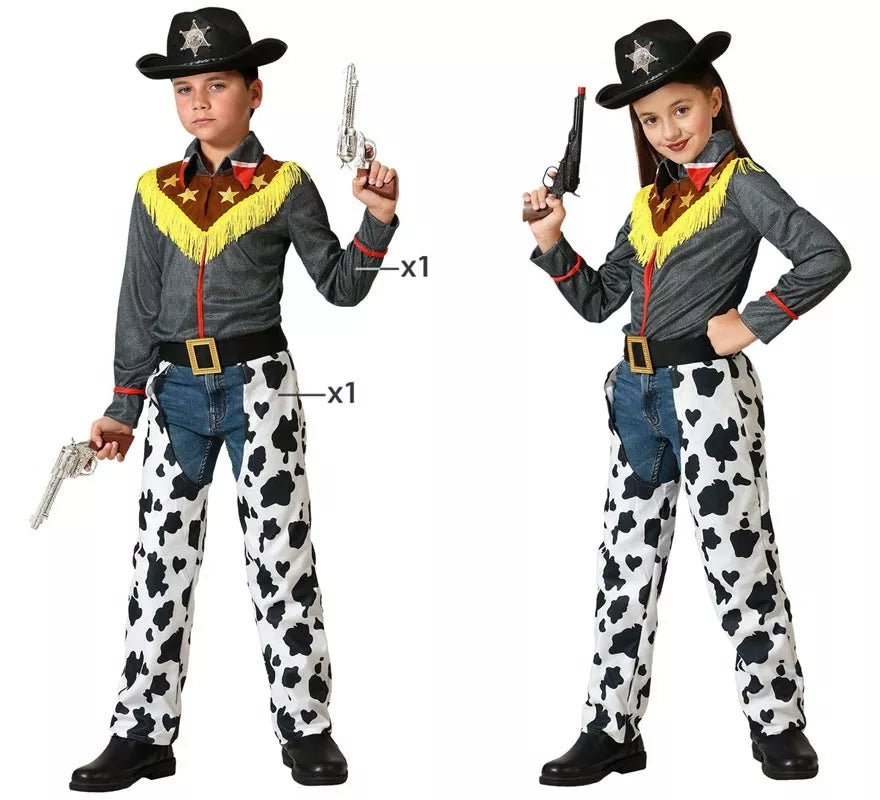 Translation missing: es.Disfraz de Vaquero con flecos para niños