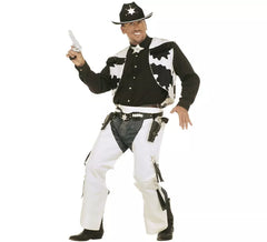 Disfraz de Vaquero de Rodeo blanco para hombre