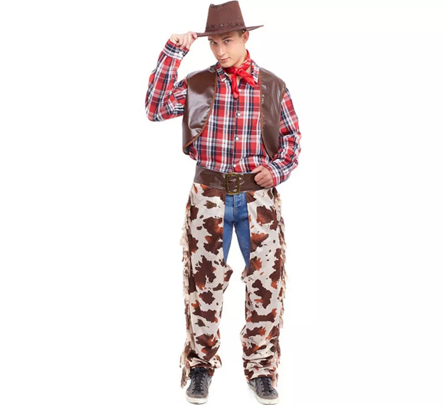 Translation missing: es.Disfraz de Vaquero del Viejo Oeste para hombre