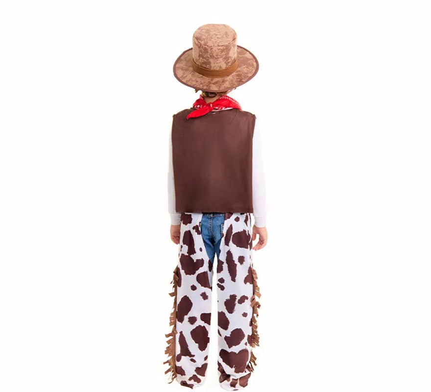 Translation missing: es.Disfraz de Vaquero Oeste con Zahones para niño