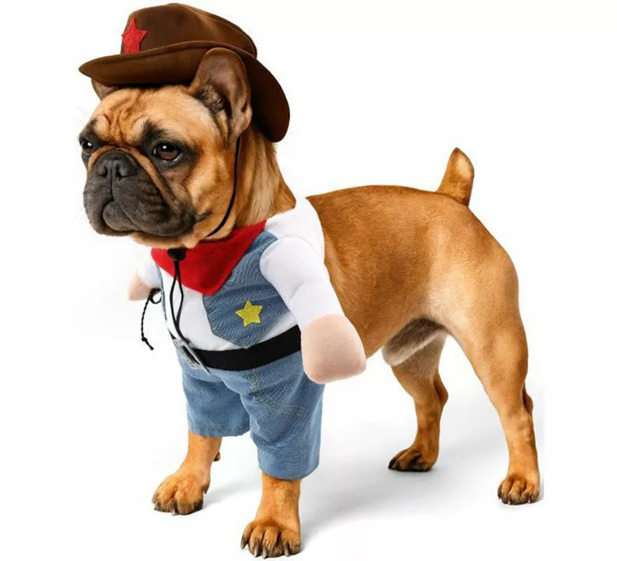 Translation missing: es.Disfraz de Vaquero para perro