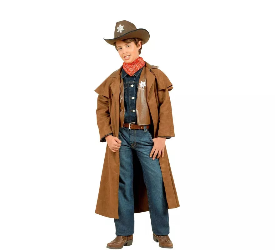 Translation missing: es.Disfraz de Vaquero Sheriff para niño y adolescentes