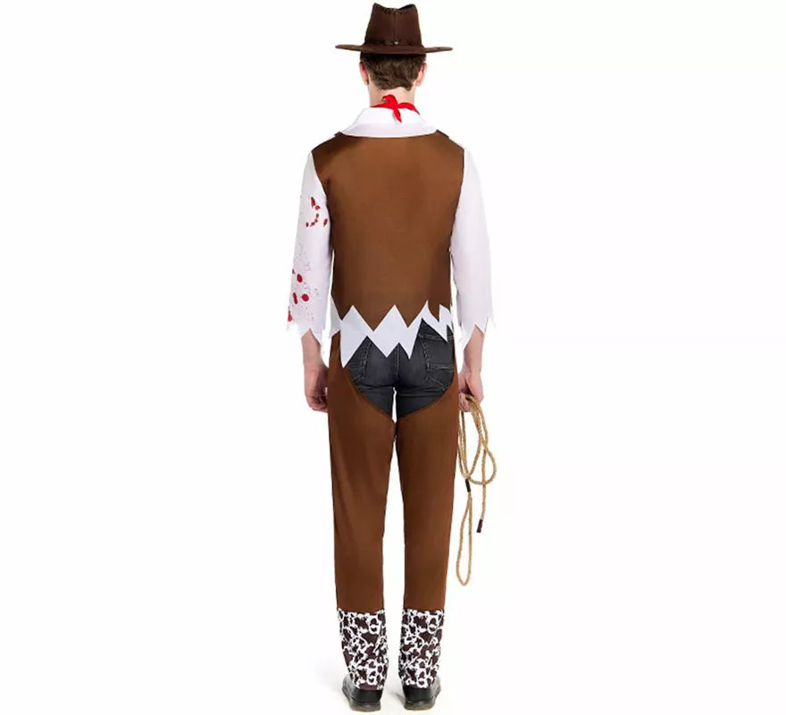 Translation missing: es.Disfraz de Vaquero Zombie para hombre