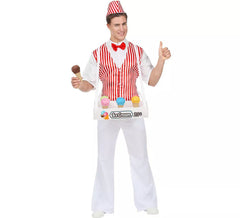 Disfraz de Vendedor de Helados Tradicional para hombre